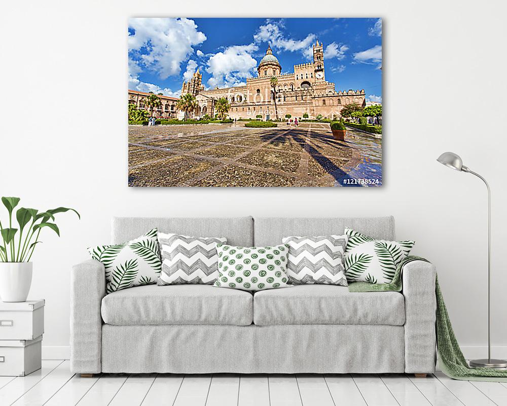 A palermói katedrális - vászonkép, falikép vásárlás A palermói katedrális (vászonkép) - vászonkép, falikép otthonra és irodába