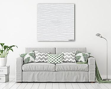 Absztrakt 3d fehér geometrikus háttérkép (vászonkép) - vászonkép, falikép otthonra és irodába