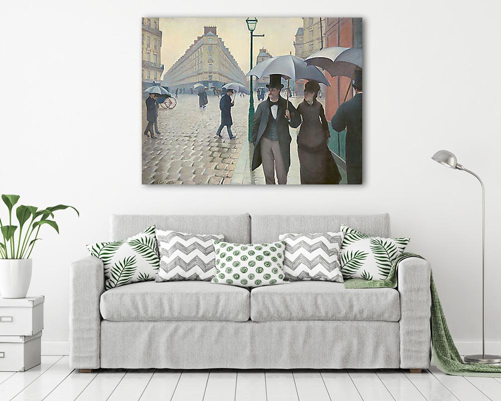 Párizsi utca esős időben - vászonkép, falikép vásárlás Párizsi utca esős időben (poszter) - vászonkép, falikép otthonra és irodába