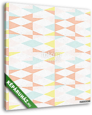 Triangles seamless pattern. Modern abstract geometric background - vászonkép 3D látványterv