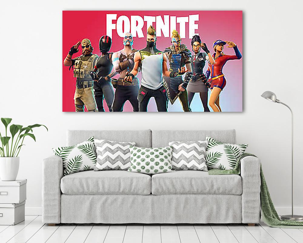 Fortnite - Season 5 (többrészes kép) - vászonkép, falikép otthonra és irodába