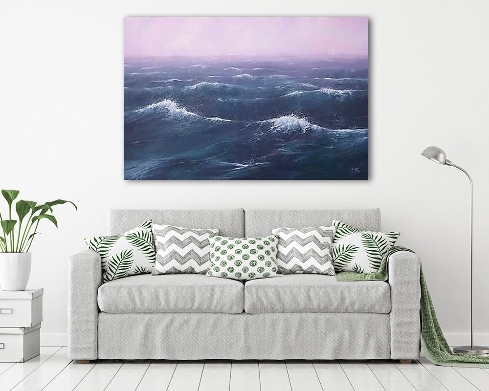 Viharos tenger - vászonkép, falikép vásárlás Viharos tenger (vászonkép) - vászonkép, falikép otthonra és irodába