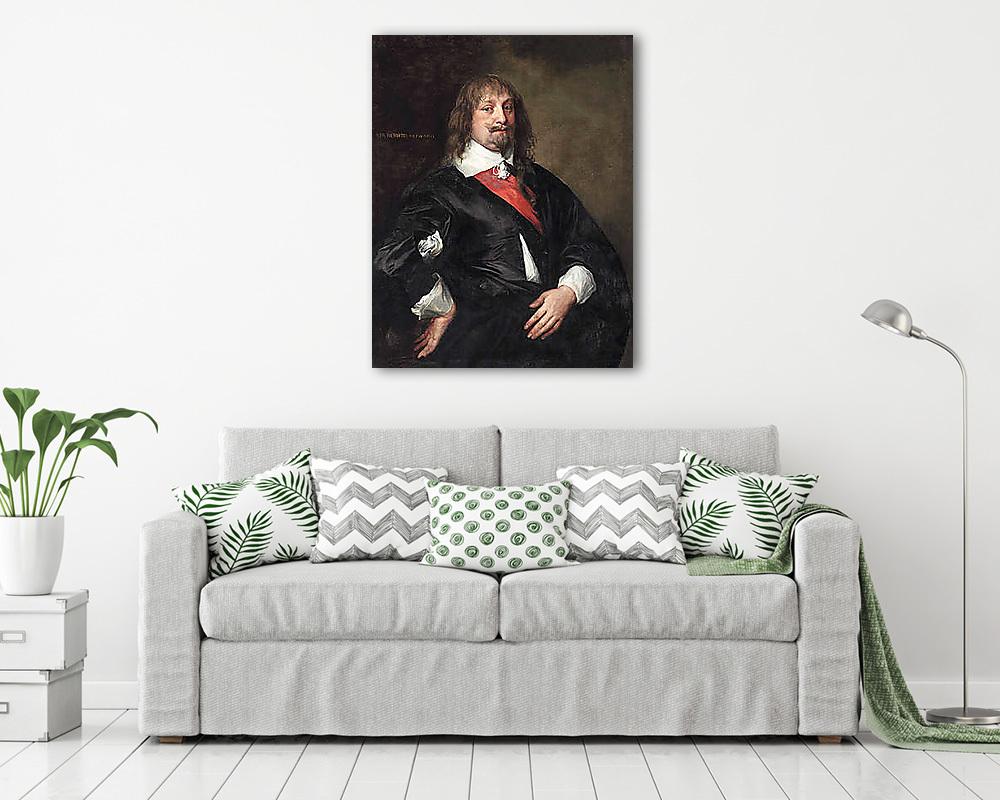 Robert Howard portréja (keretezett kép) - vászonkép, falikép otthonra és irodába