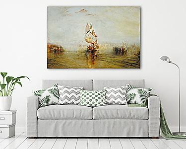 Velence látképe a tenger felől nézve (vászonkép) - vászonkép, falikép otthonra és irodába