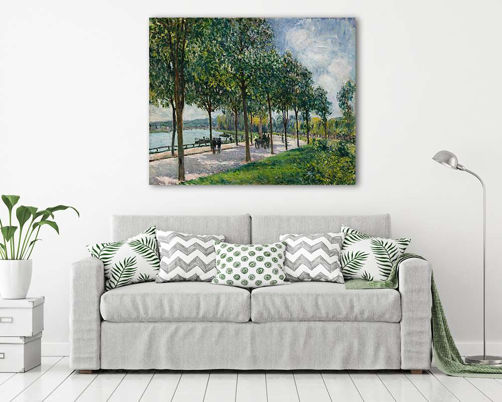 Gesztenyefasor - vászonkép, falikép vásárlás Gesztenyefasor (vászonkép) - vászonkép, falikép otthonra és irodába