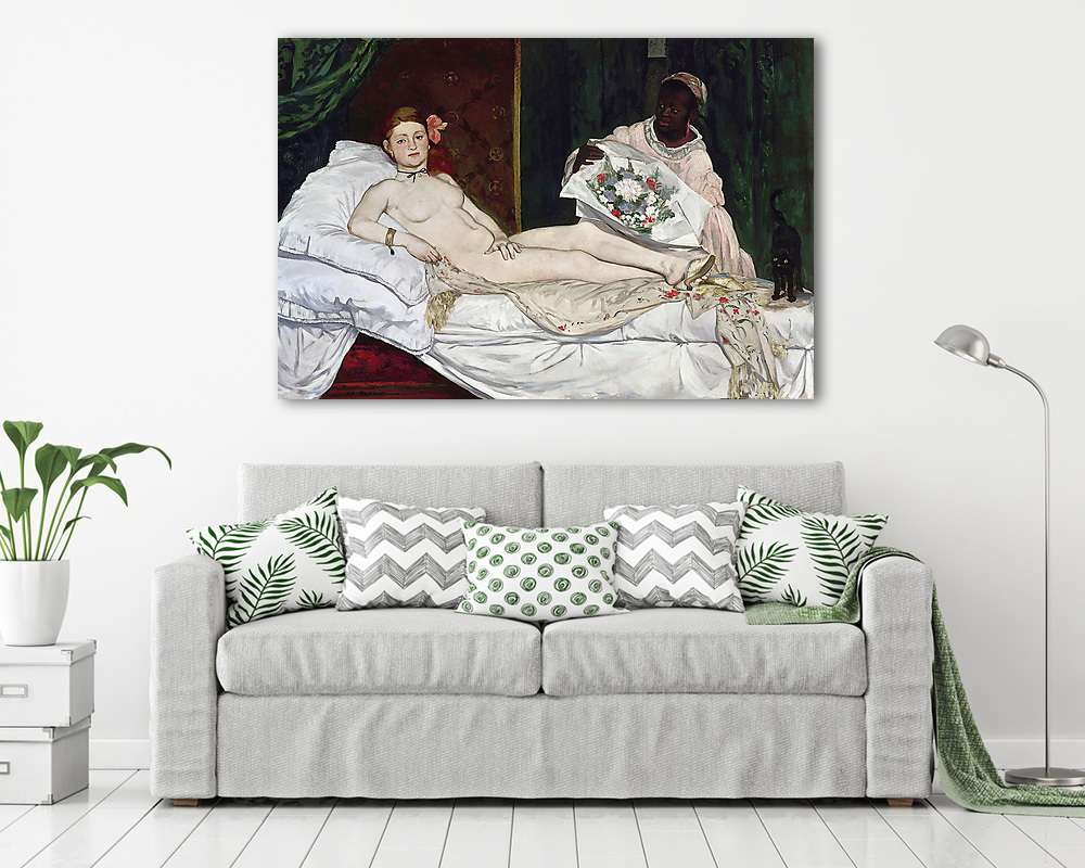 Olympia (keretezett kép) - vászonkép, falikép otthonra és irodába