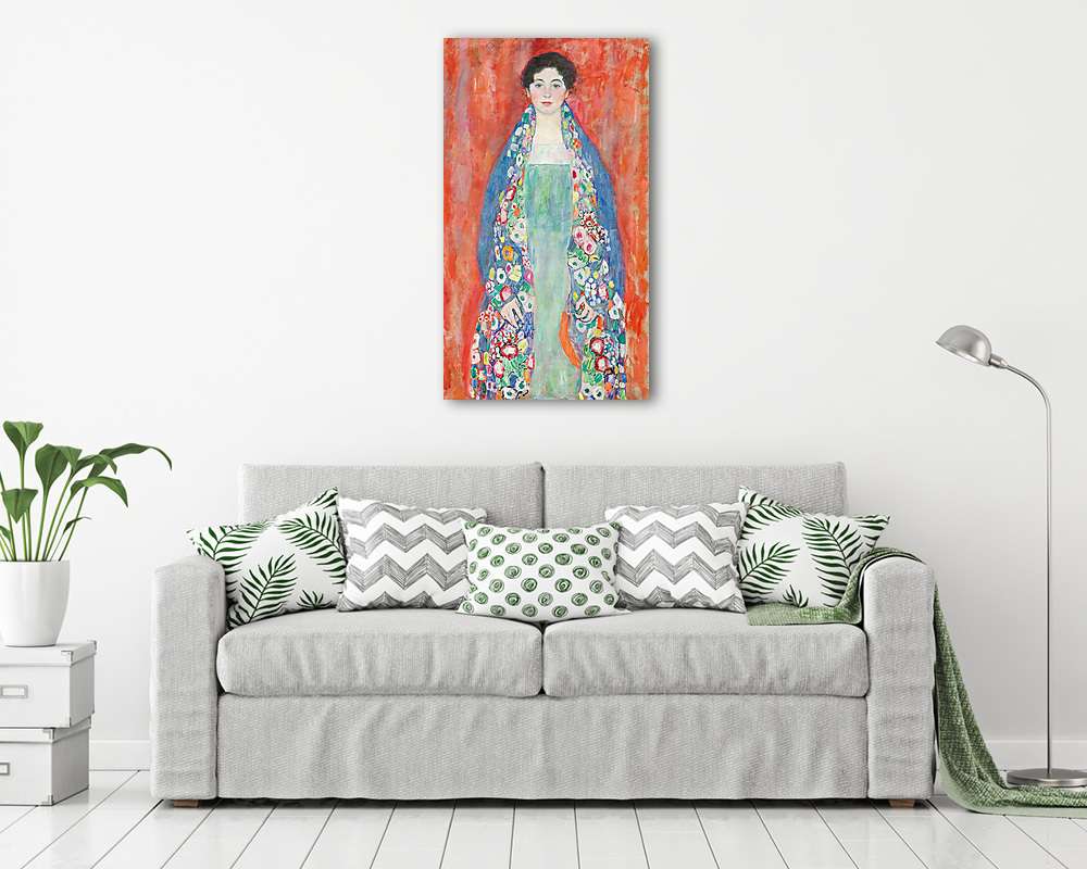 Lieser kasszony portréja - vászonkép, falikép vásárlás Lieser kasszony portréja (fotótapéta) - vászonkép, falikép otthonra és irodába