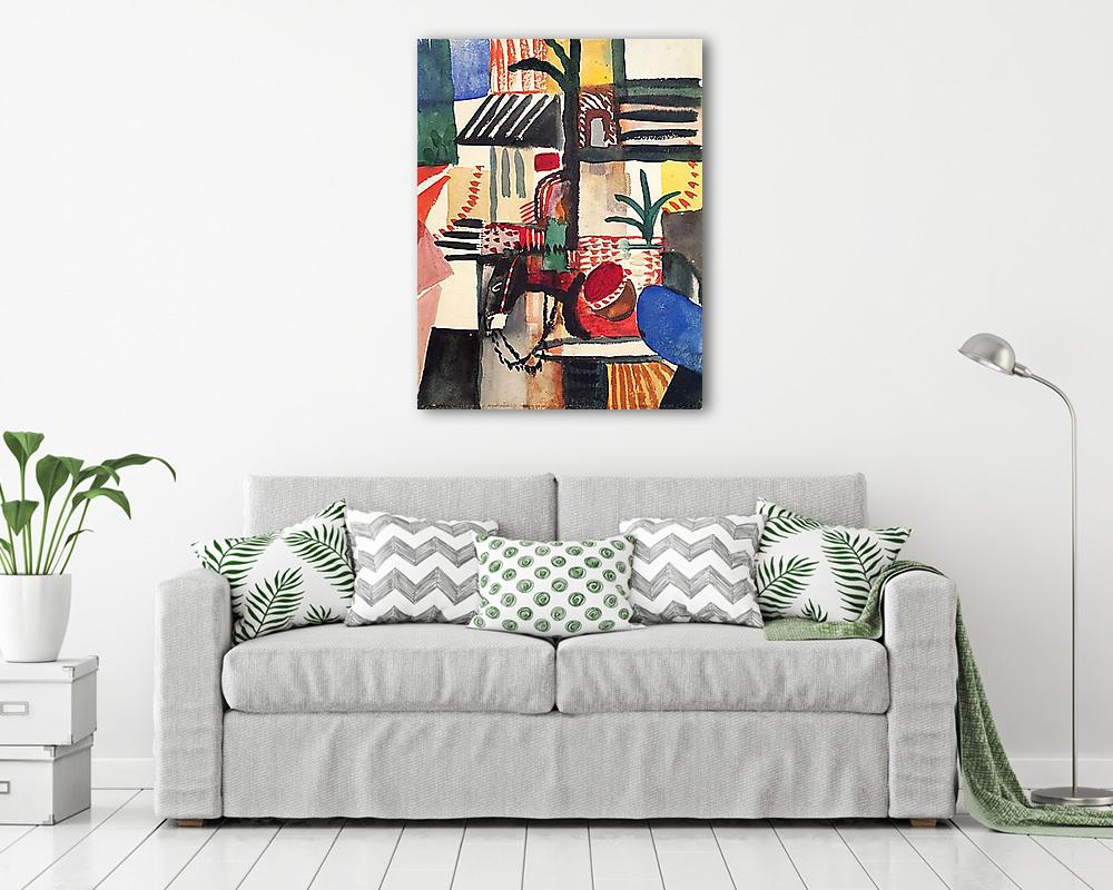 Ember szamárral (poszter) - vászonkép, falikép otthonra és irodába