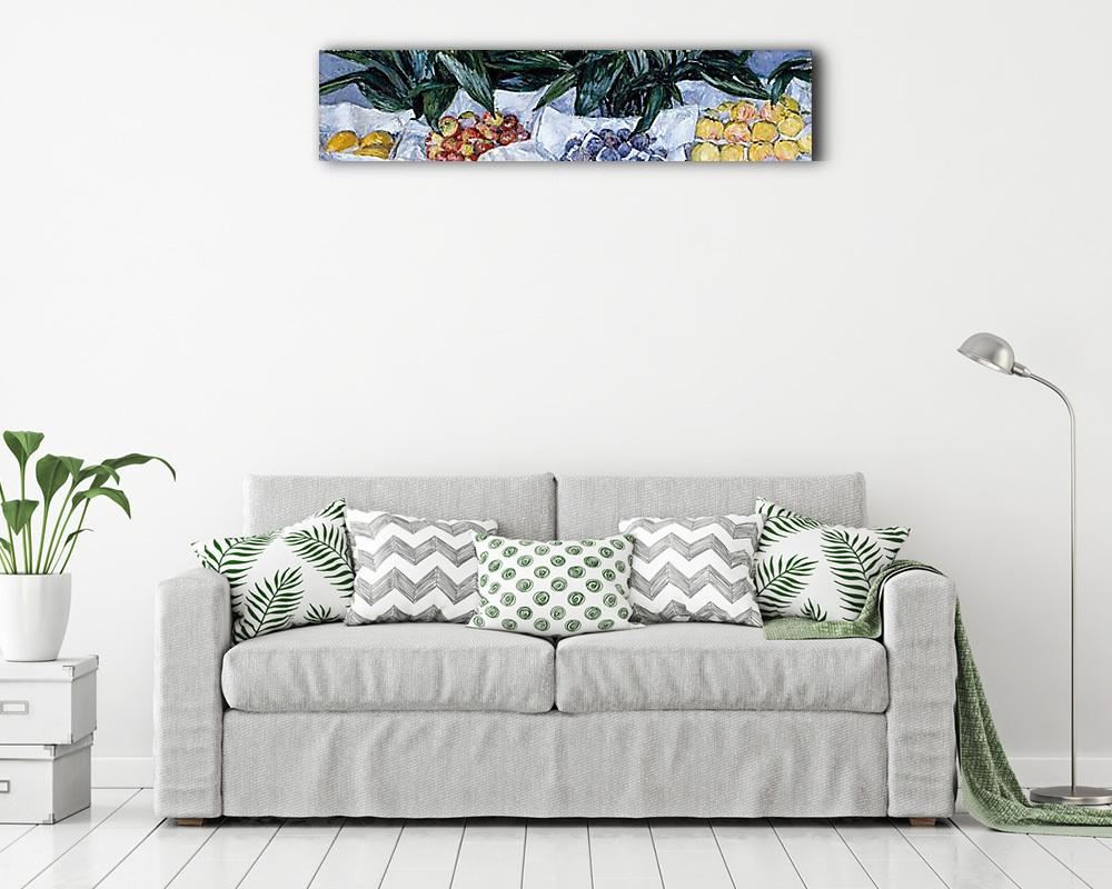 Gyümölcsös stand - vászonkép, falikép vásárlás Gyümölcsös stand (többrészes kép) - vászonkép, falikép otthonra és irodába