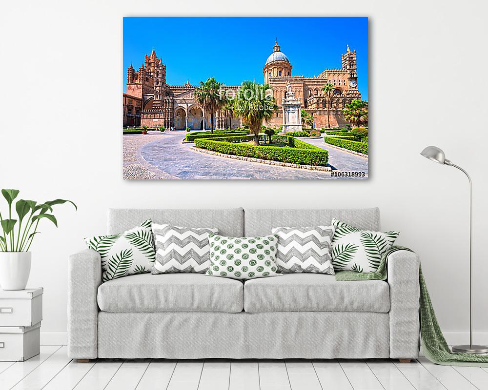 Palermo székesegyház, Szicília, Olaszország (fotótapéta) - vászonkép, falikép otthonra és irodába