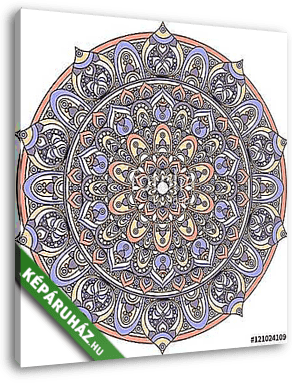 Vector vintage mandala ornament - vászonkép 3D látványterv