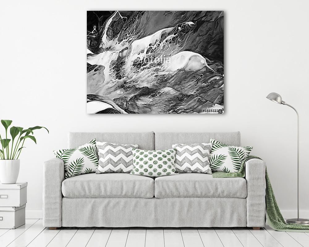 Creative abstract hand painted background, wallpaper, texture, close-up fragment of acrylic painting on canvas with brush stroke - vászonkép, falikép vásárlás Creative abstract hand painted background, wallpaper, texture, close-up fragment of acrylic painting on canvas with brush stroke (vászonkép) - vászonkép, falikép otthonra és irodába