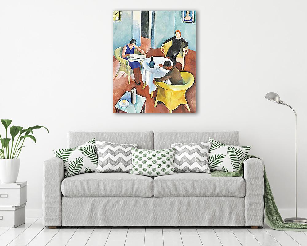 A Római Magyar Akadémiában (többrészes kép) - vászonkép, falikép otthonra és irodába