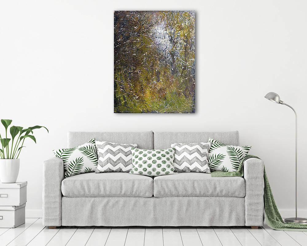 Ember a  parkban (színverzió 1.) - vászonkép, falikép vásárlás Ember a  parkban (színverzió 1.) (vászonkép) - vászonkép, falikép otthonra és irodába