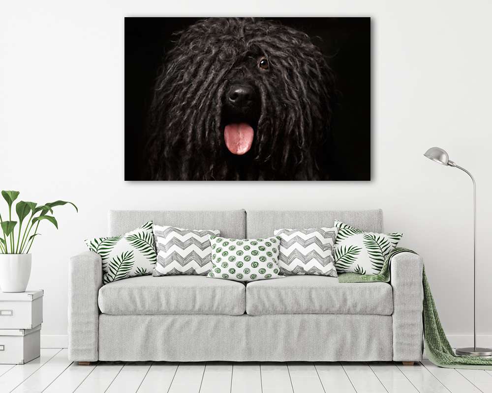 Puli - Idenézz (fotótapéta) - vászonkép, falikép otthonra és irodába