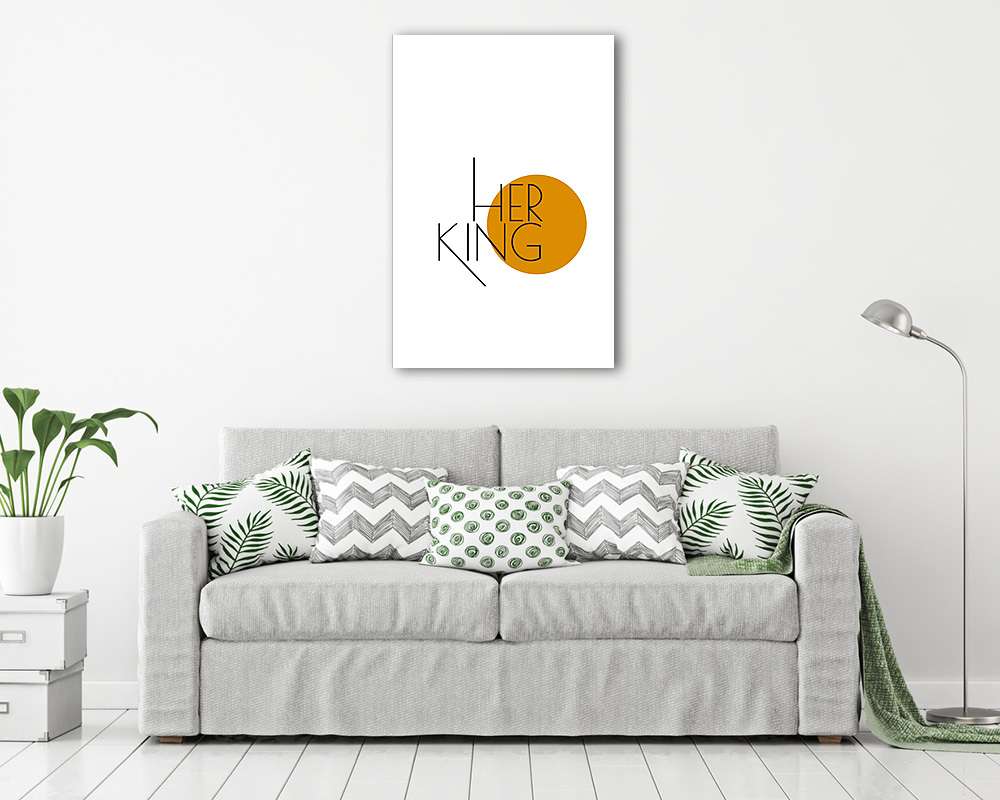 Her King - His Queen - páros kép - 1. (fotótapéta) - vászonkép, falikép otthonra és irodába