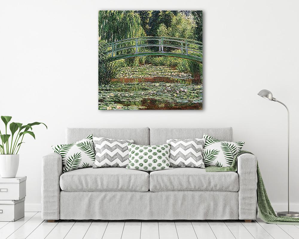 A japán híd Givernyben (1899) - vászonkép, falikép vásárlás A japán híd Givernyben (1899) (vászonkép) - vászonkép, falikép otthonra és irodába