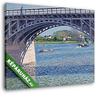 Híd Argenteuil-ban - vászonkép 3D látványterv