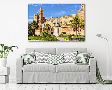 Palermo székesegyház szentelték a Szűz Mária felemlékezését (vászonkép) - vászonkép, falikép otthonra és irodába