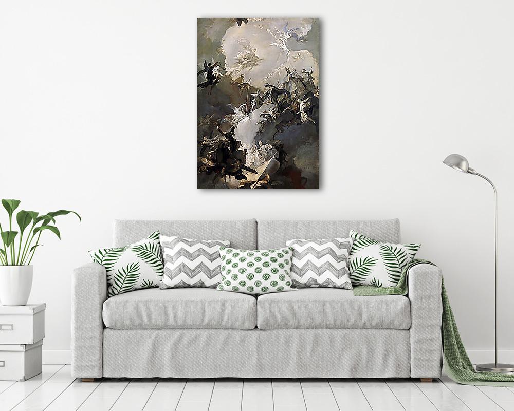 A magyar szentek dicsőítése - színverzió 1. - vászonkép, falikép vásárlás A magyar szentek dicsőítése - színverzió 1. (vászonkép) - vászonkép, falikép otthonra és irodába