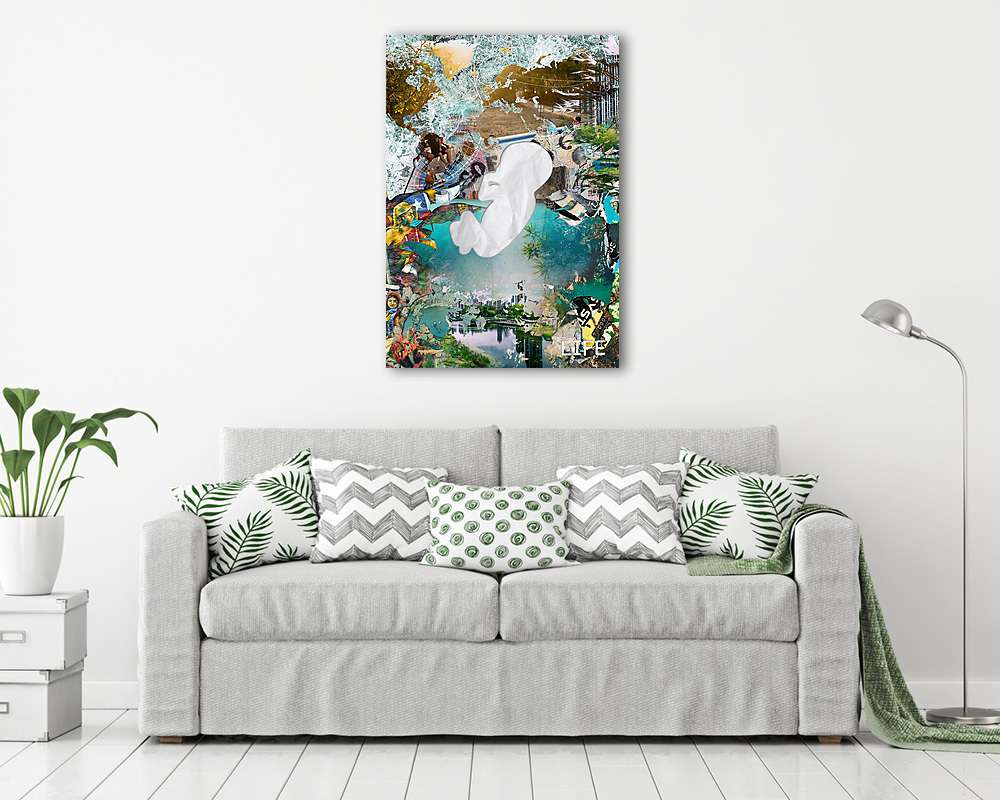 Life (MenzArt) (többrészes kép) - vászonkép, falikép otthonra és irodába