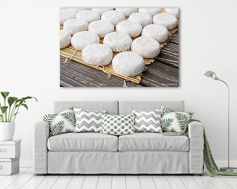 A merloni szökőkút Szingapúr horizontja. (többrészes kép) - vászonkép, falikép otthonra és irodába