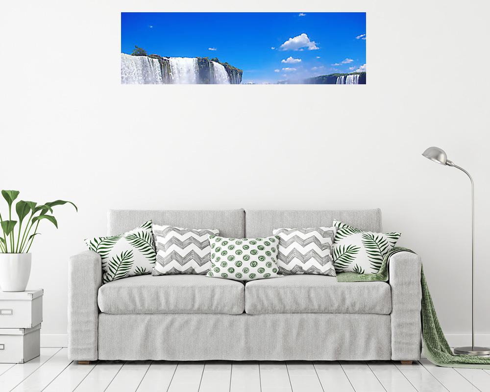 Iguacu-vízesés, Brazília (poszter) - vászonkép, falikép otthonra és irodába