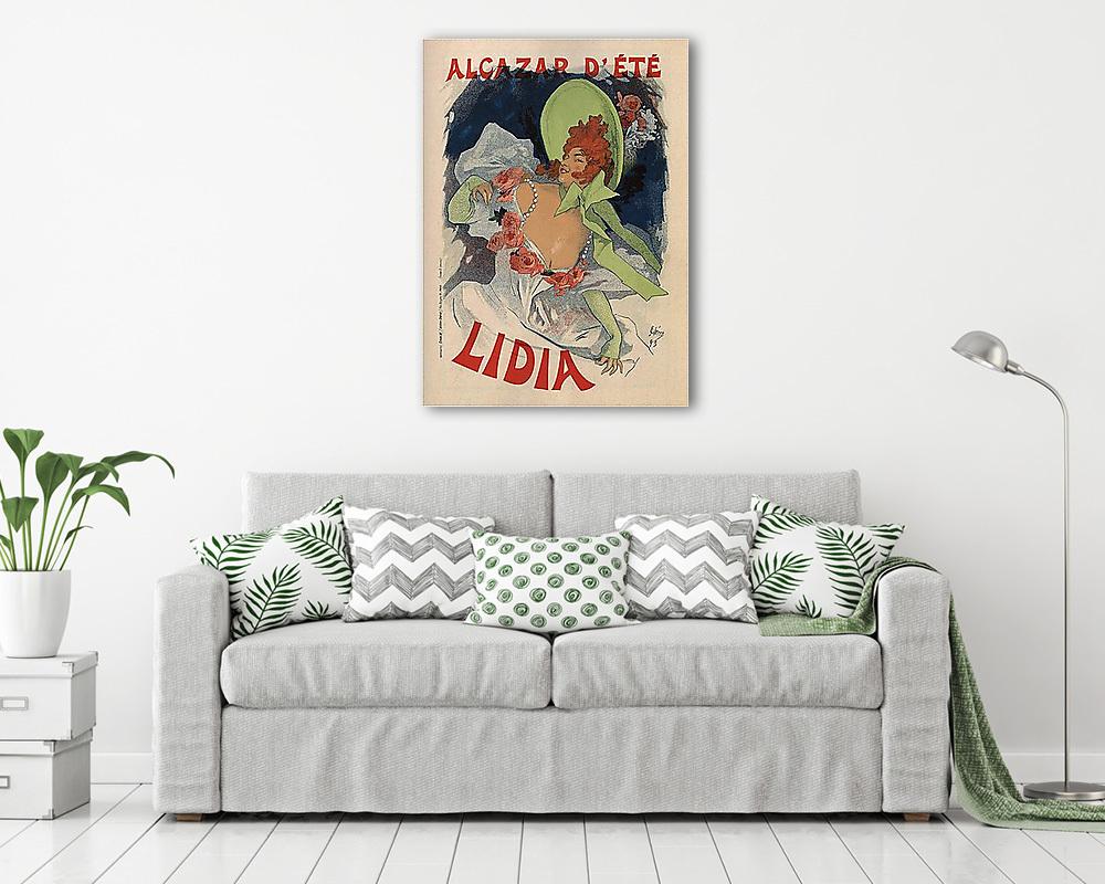 Alcazar dÉté Lidia - vászonkép, falikép vásárlás Alcazar dÉté Lidia (poszter) - vászonkép, falikép otthonra és irodába