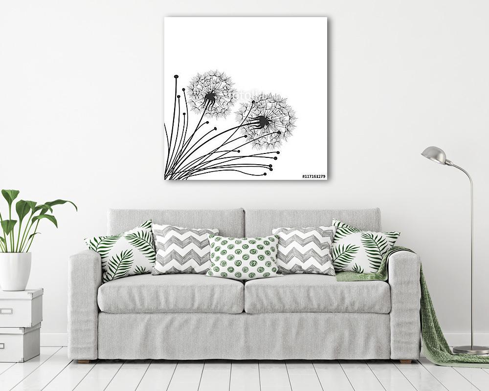 Dandelions (vászonkép) - vászonkép, falikép otthonra és irodába