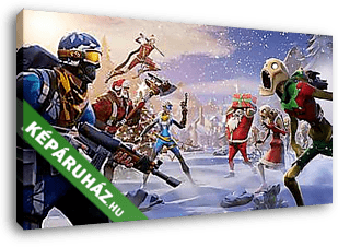 Fortnite - Winter Season - vászonkép 3D látványterv