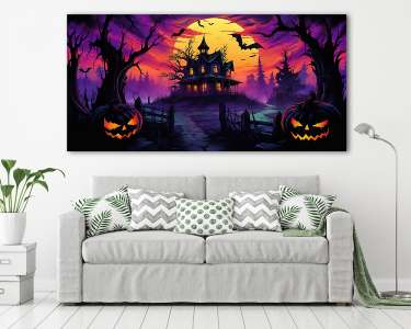 Halloween 1. (vászonkép) - vászonkép, falikép otthonra és irodába
