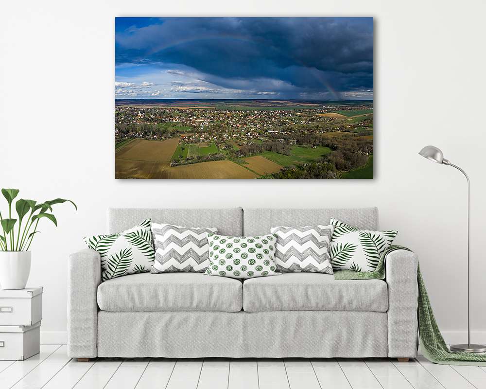 Szeszélyes április (Karád) (bögre) - vászonkép, falikép otthonra és irodába