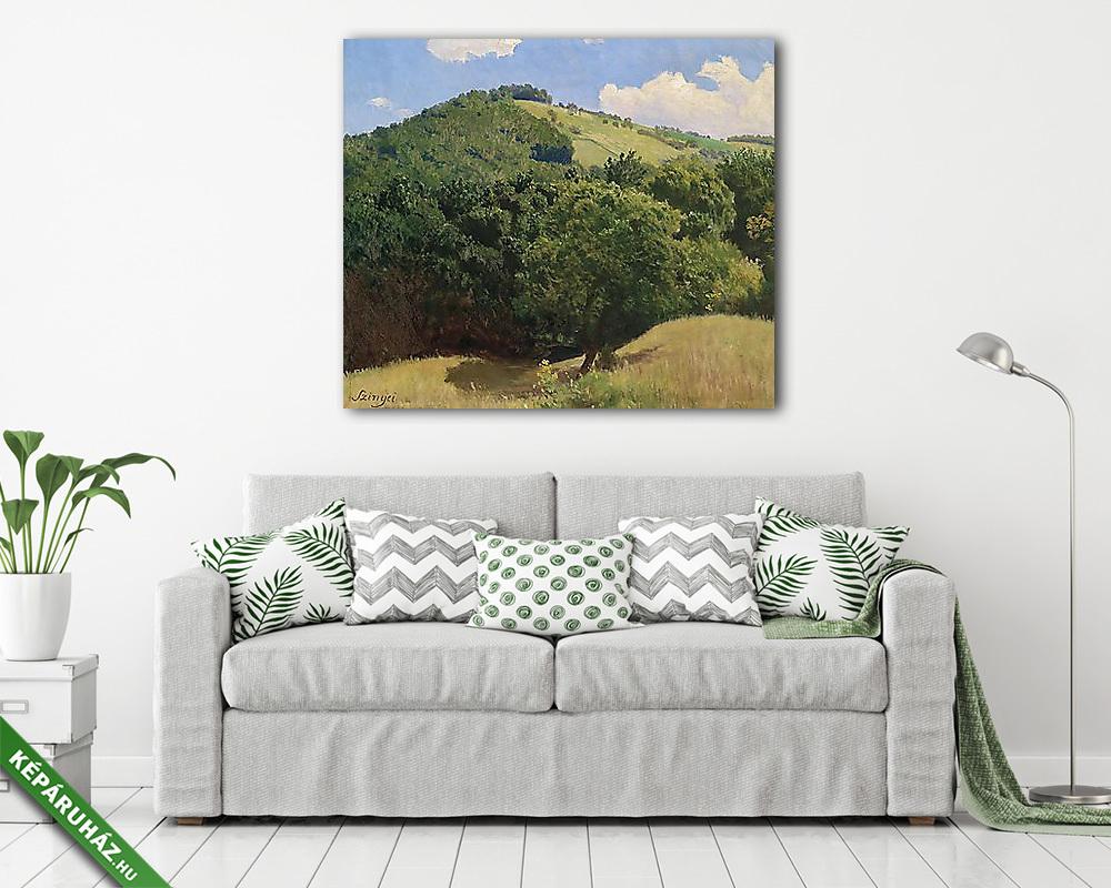 Domboldal (többrészes kép) - vászonkép, falikép otthonra és irodába