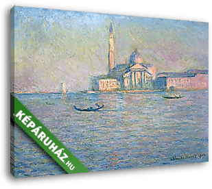 A San Giorgio Maggiore templom, Velencében (1908) - vászonkép 3D látványterv