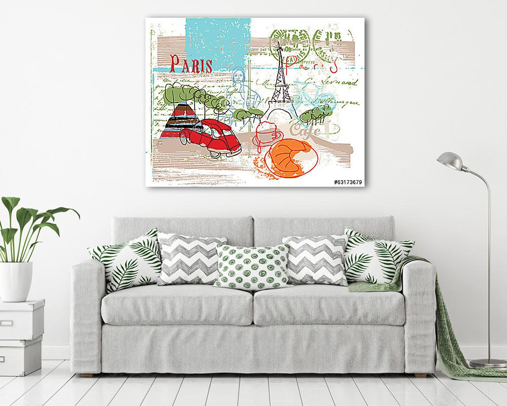 Paris - vászonkép, falikép vásárlás Paris (vászonkép) - vászonkép, falikép otthonra és irodába