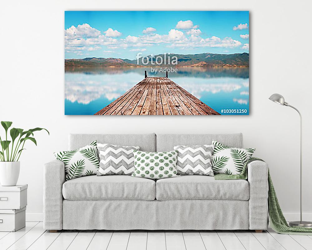 Persze egy fából készült móló perspektivikus nézete teljesen nyu - vászonkép, falikép vásárlás Persze egy fából készült móló perspektivikus nézete teljesen nyu (vászonkép) - vászonkép, falikép otthonra és irodába