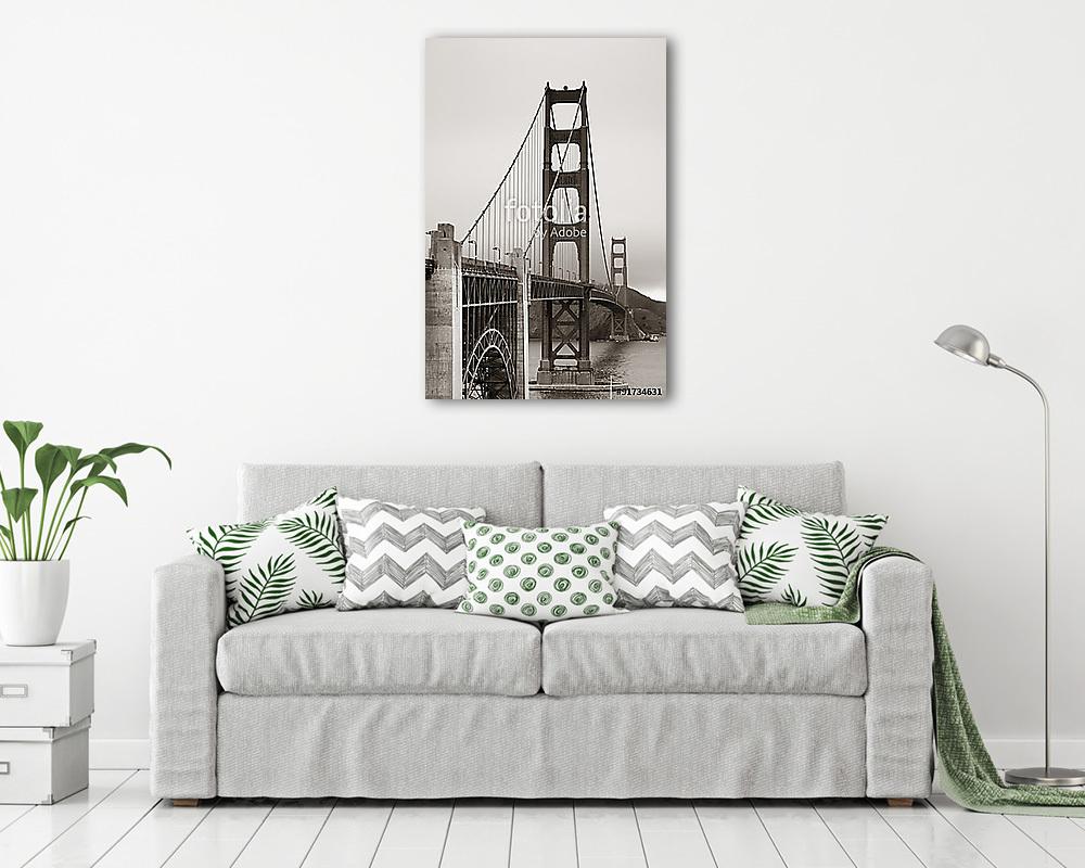 Golden Gate híd (többrészes kép) - vászonkép, falikép otthonra és irodába