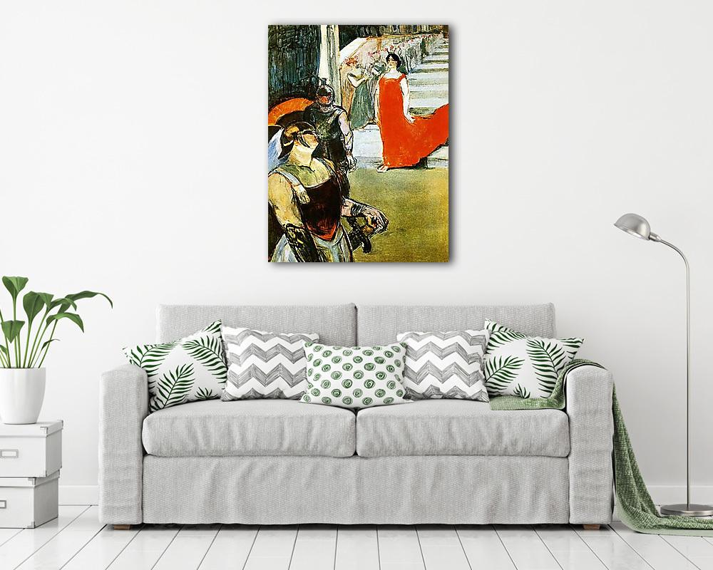 Messalina a lépcsőn (fotótapéta) - vászonkép, falikép otthonra és irodába