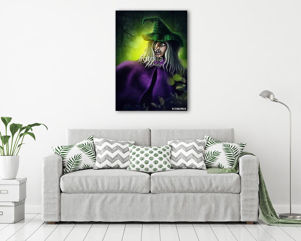 Boszorkány (vászonkép) - vászonkép, falikép otthonra és irodába