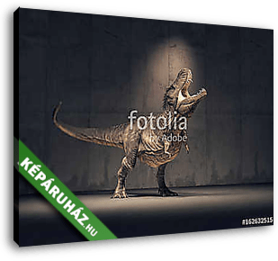 Dinoszaurusz rivaldafényben - vászonkép 3D látványterv