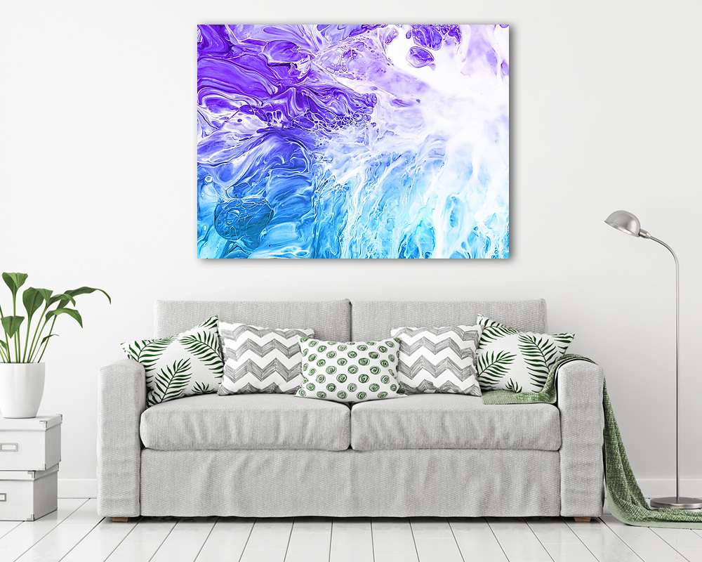 Creative abstract hand painted background, wallpaper, texture, close-up fragment of acrylic painting on canvas with brush stroke - vászonkép, falikép vásárlás Creative abstract hand painted background, wallpaper, texture, close-up fragment of acrylic painting on canvas with brush stroke (vászonkép) - vászonkép, falikép otthonra és irodába