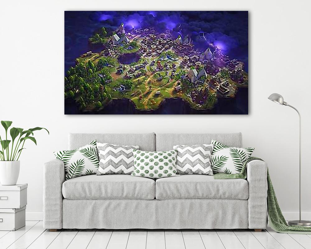 Fortnite - Storm - vászonkép, falikép vásárlás Fortnite - Storm (vászonkép) - vászonkép, falikép otthonra és irodába