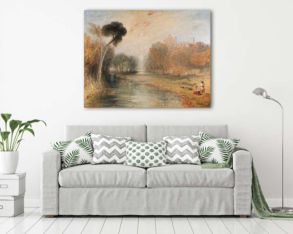 A Rosenau kastély Coburgban  (bögre) - vászonkép, falikép otthonra és irodába