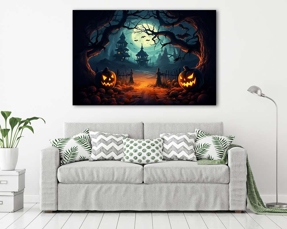 Halloween 2. (fotótapéta) - vászonkép, falikép otthonra és irodába