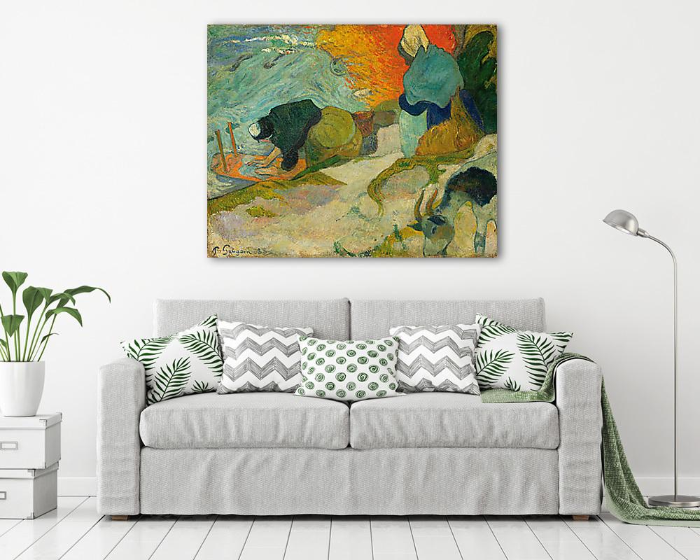 Mosónő Arles-ban (többrészes kép) - vászonkép, falikép otthonra és irodába