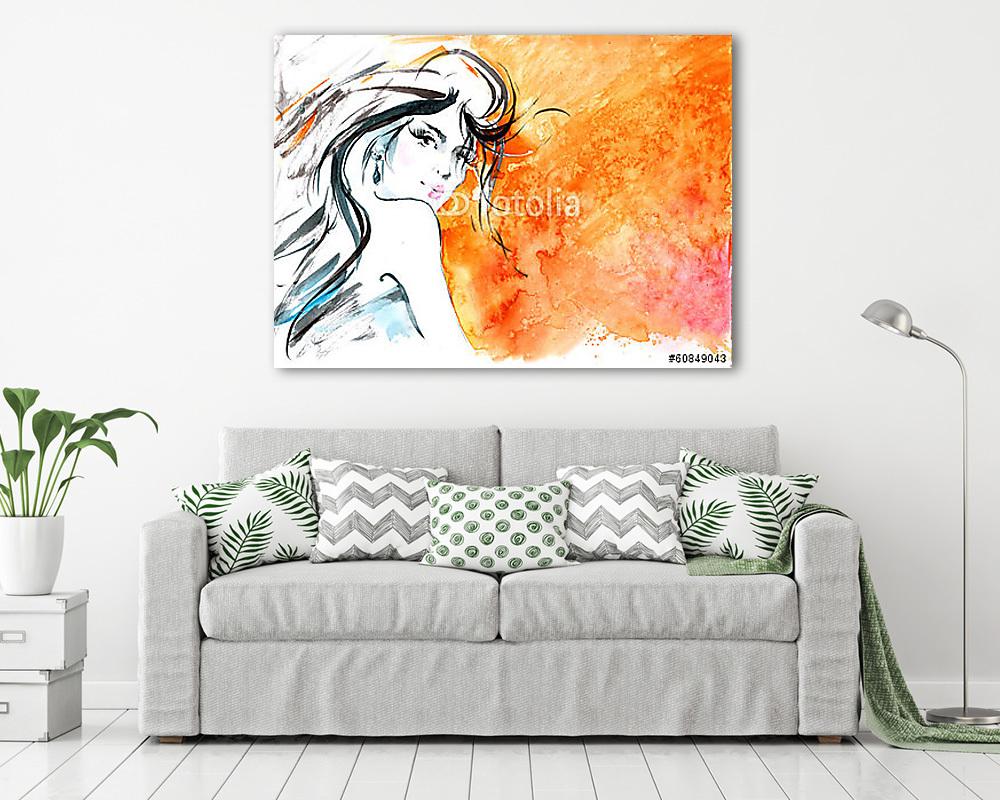 lány - vászonkép, falikép vásárlás lány (vászonkép) - vászonkép, falikép otthonra és irodába