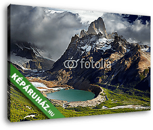 Mount Fitz Roy, Patagonia, Argentína - vászonkép 3D látványterv