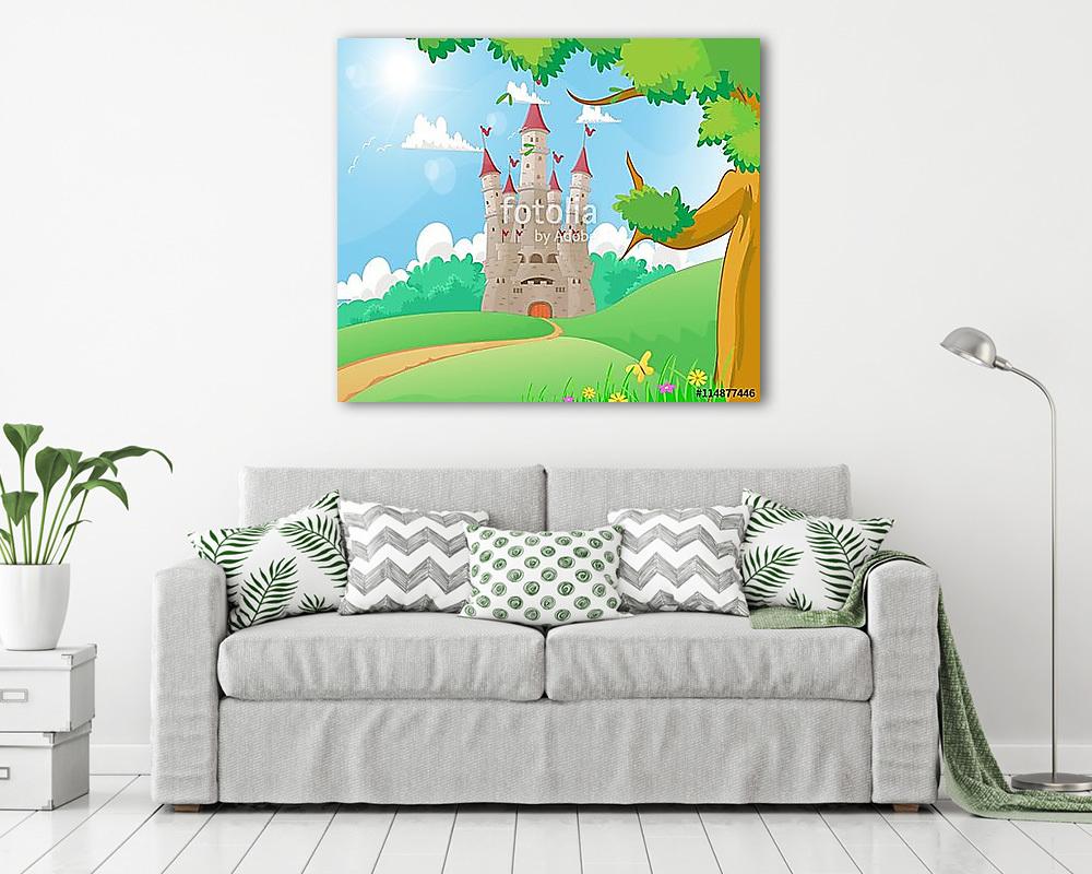 Soktornyú palota (poszter) - vászonkép, falikép otthonra és irodába