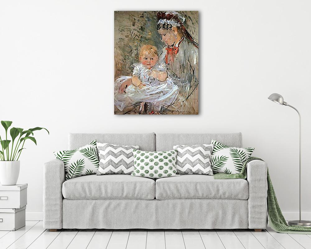 Julie a dadussal (vászonkép) - vászonkép, falikép otthonra és irodába