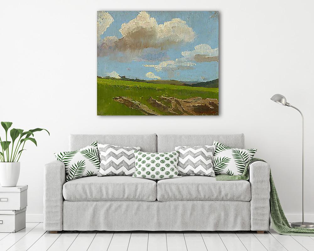 Tájkép felhőkkel (poszter) - vászonkép, falikép otthonra és irodába